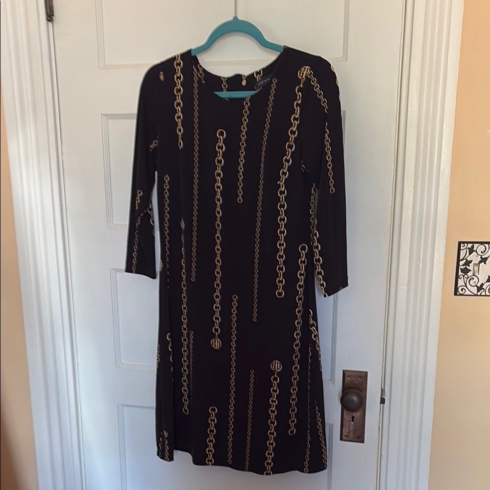 Adorable Tommy Hilfiger black dress with accents. Size 6. …